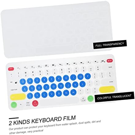 Teclado mobestech 2pcs sílica teclado compatível compatível para k filme k k para protetor de silicone