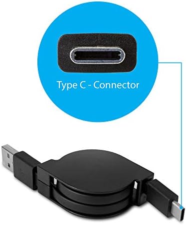Cabo de ondas de caixa compatível com aquos Sharp Aquos R2 Compact-Minisync-USB-A para USB tipo C, cabo