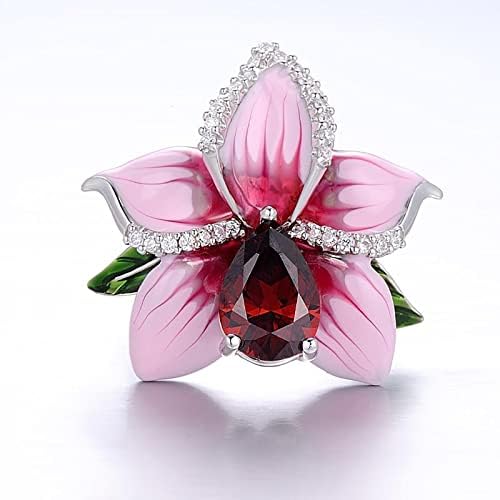 Anel Rings Rings Fashion Flower Vistress Ring Ring Party for Women Band Cocktail Rings Rings For Boys Anime