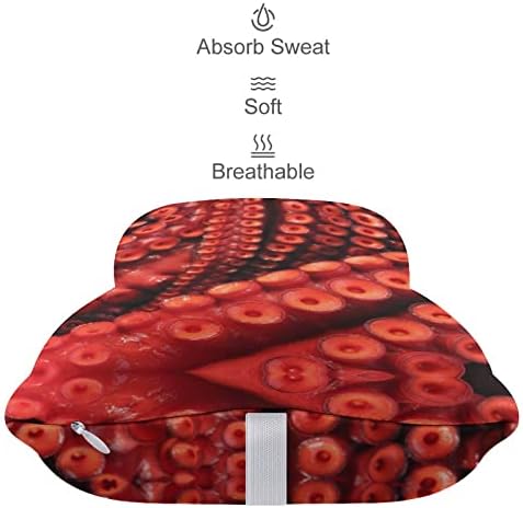 Ocean O-Ctopus tentáculos 2pcs travesseiros de pescoço de carro respirável Auto-restaurante cabeça