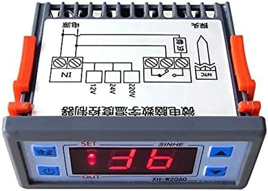 Controlador de temperatura digital incorporado ZLAST 12V 24V 220V Gabinete de armazenamento a frio Termostato