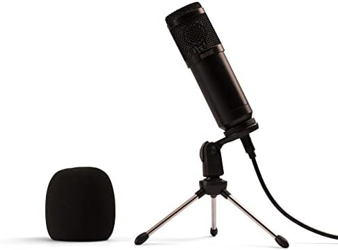 Celly, Microfone estrela de streaming, linha Sparco, microfone para PC com filtro de vento, ótimo