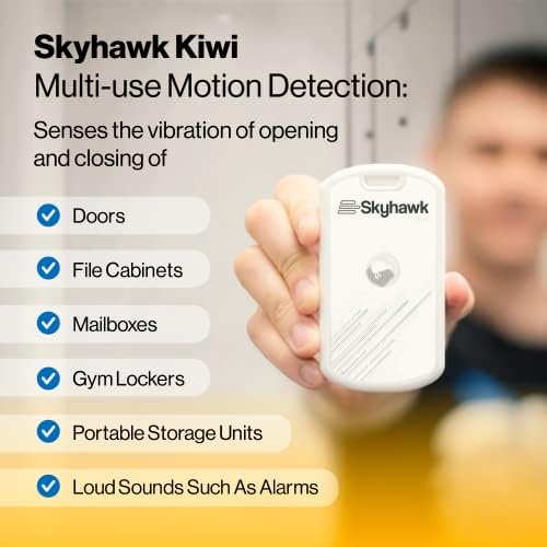 Skyhawk Kiwi Monitoramento remoto, detecção de movimento de uso múltiplo, Senti o fechamento de portas de abertura,