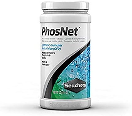 SEECHEM Phosnet Fosfato Removedor de silicato Mídia de filtro de aquário, 250g/8,8 oz