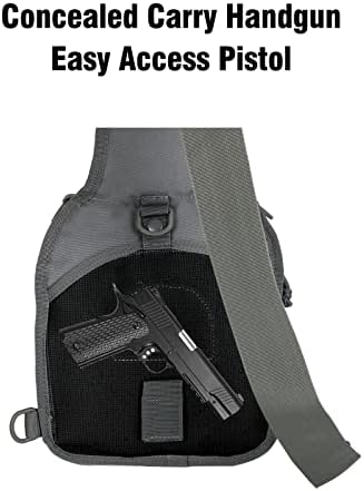 YAUDA TATICAL EDC Backpack Military Sling Backpack Saco de ombro para viajar, ao ar livre, caminhada,