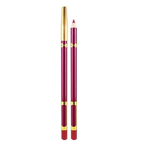 Maquiagem lápis de lápis de lápis cola sem palito fácil de aplicar à prova d'água de batom duradouro
