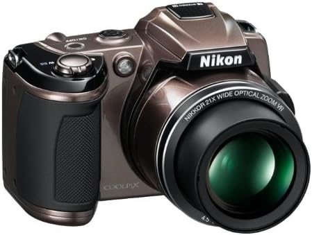 Nikon Coolpix L120 14,1 MP Digital Câmera com 21x lente de zoom óptico 21x Nikkor Angular e LCD de 3 polegadas