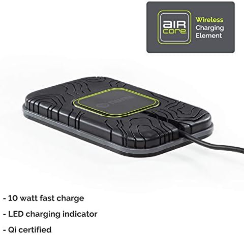 10 W Fast Charge Wireless Charging Grip Pad Plus - Carregador de carro sem fio e porta do telefone para carro - o carregador sem fio qi adere a todos os painéis automotivos - montagem mais simples do telefone do carro disponível