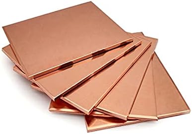 Espessura de 0,8 mm a 4mm * 200 * 200 mm T2 Faixa de cobre Red Capper Pad Capper Foil Plate de cobre