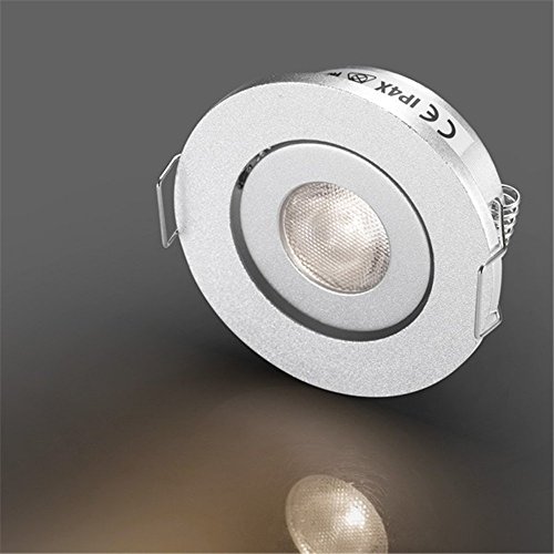 Pacote de 10 Mini LED pequenos holofotes de luminárias/holofotes de teto de destaque para lâmpadas