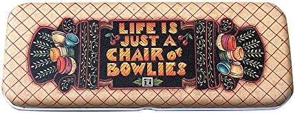 A vida é apenas uma cadeira de tigelas - Mary Engilbreit Signature Series Tin Box