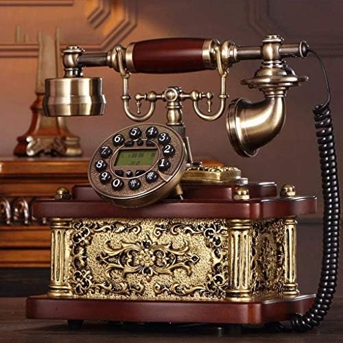 Uxzdx CuJux Antique Telefone Criativo Telefones Retro Telefones Europeias Discando Decoração de