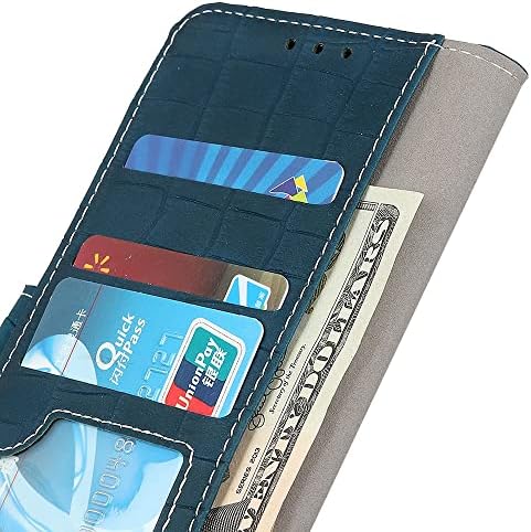 Capa de capa de telefone Compatível com o OnePlus 10R Leather carteira capa Caixa de crocodilo CARTO CARTO