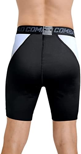 Shorts de compressão masculinos da Pamyvia 3 Pack Rouphers Roupher, executando shorts apertados para exercícios,