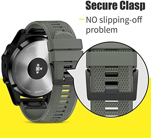JWTPRO Smart Watch Band Strap for Garmin Fenix ​​7 7x 6 6x 5x 5 3HR 935 945 Corrente de liberação rápida Pulipulamento