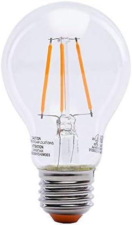 Feit Electric A19/para/LED/6 25W equivalente a limpeza de vidro transparente equivalente lâmpadas LED,