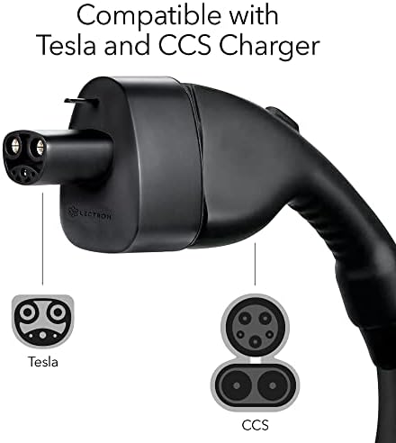 Adaptador Lectron CCS para Tesla Modelo 3, Y, S e X - apenas para Proprietários de Tesla - carregue rapidamente