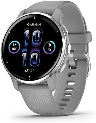 Garmin Venu 2 Plus GPS Smartwatch com monitoramento de saúde e funcionalidade de voz durante todo o dia