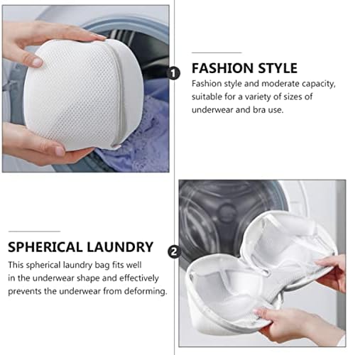 Alipis ou bolsa de lavanderia 2 PCs com lavadora para lavar sacos em máquina de máquinas brancas esféricas
