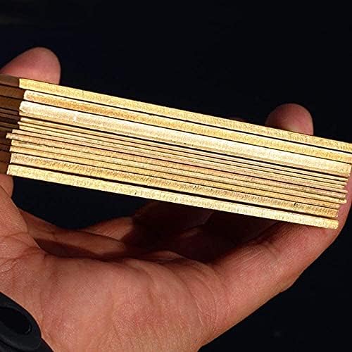 Folha de cobre Nianxinn Folha de latão de papelão variada para artesanato diy 150x150mm/6x6inch, 5 pcs folhas