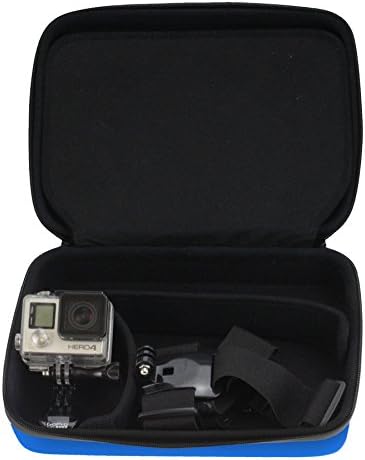 Navitech Blue Hovery Duty Rugged Case/capa compatível com a câmera de ação SJCAM M20