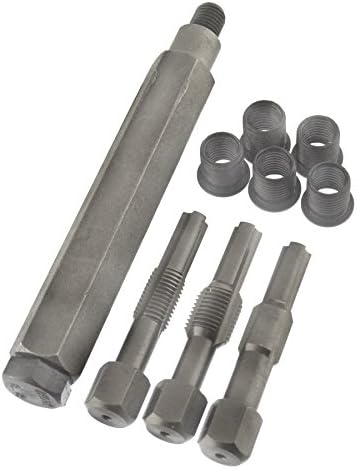 AB Tools-Neilsen Glow Pluw Cylinder Head Metric Free Reparor Restaurador Tap Kit M8 X 1,0mm