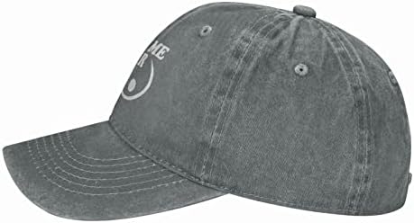 wikjxiz me mostre seu chapéu de peito moda cowboy beisebol chapé de beisebol preto toucador