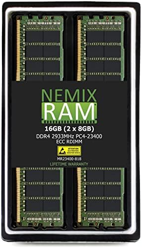 NEMIX RAM 256GB DDR4-2933 PC4-23400 ECC RDIMM Atualização de memória do servidor registrada para Dell PowerEdge