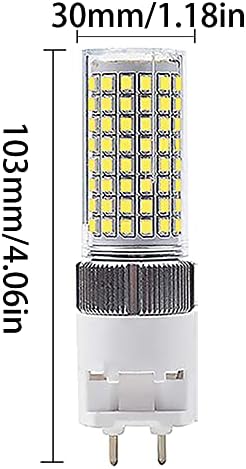 G12 Lâmpada de lâmpada LED de 16W G12 Lâmpada de milho LED LUZ LUZ T6 Lâmpada de halogia de metal equivalente