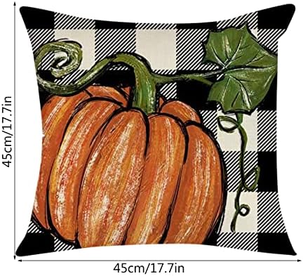 Messiyo Autumn Caso decorativo Caixa 1PCS Definir decoração de fazendas de abóbora Feliz outono