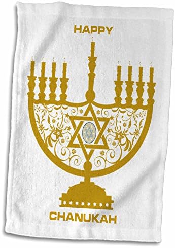 3drose Florene Jewish Theme - Chanukah Joy - Toalhas
