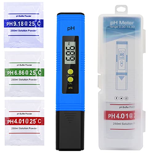 Comuster Penph Ph Pen, medidor de água digital, medidor de pH para hidroponia PH Digital Ph Test Pen 0.01