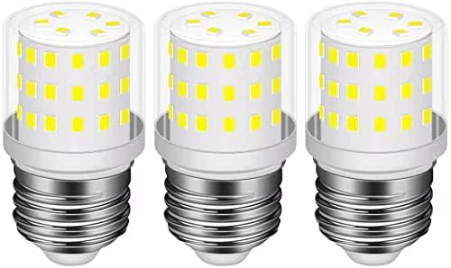 Lâmpada de geladeira Fuda Lâmpada 40W T10 Tubular LED LED médio E26 120V Luz do dia Branco 6000k 3 pacote
