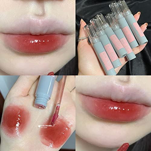 28 Lip Lip Lip Gloss cinza Tubo Lip Glaze Water Gloss Glaze Lip Color Student Batom During During