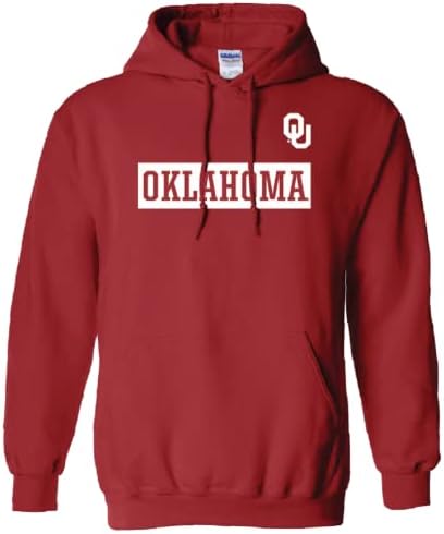 Red e West NCAA Mens Oklahoma Sooners Hoodie Sweatshirt