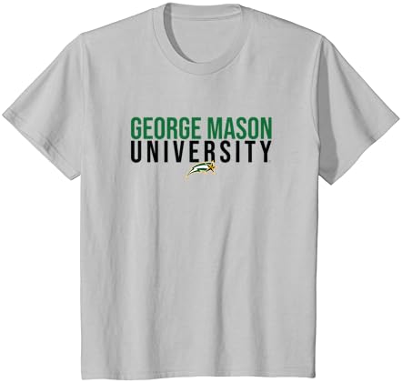 T-shirt empilhado da Universidade George Mason