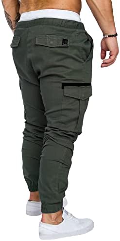 calça de carga de elselect calças de cargo de cargo de pista de treino atlético Fashion Tactical Fashion