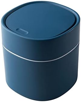 Lxxsh mini pequenos lixeiras lixo de mesa cesta de lixo para casa lixo de plástico pode material