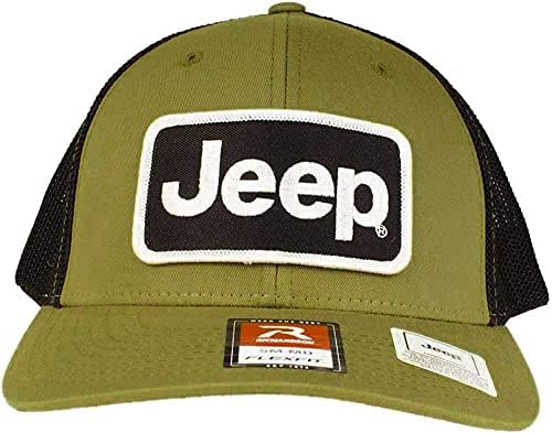 Jeep Premium Richardson Dads Hat for Men Baseball Cap Polo Hats Patch Flexifit