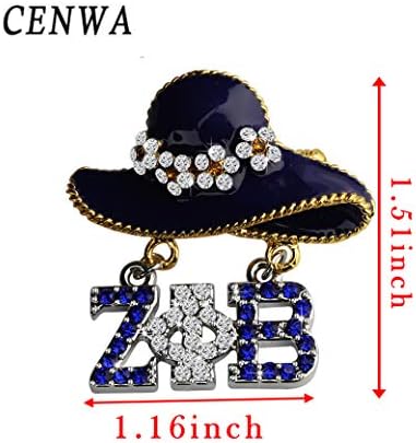 Cenwa eu faço movimentos mais finos Bracelet de pomba 1920 Greek Sorority Jewelry Gift for Fim Man mais fina
