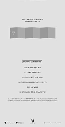 Dreamus The Boyz estar ciente do 7º mini álbum Meta plataforma Versão Card Holer+PVC PhotoCard Album+PhotoCard+Acordeão