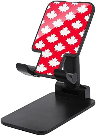 Canada Maple Leaf Cell Phone Stand ajustável comprimido dobrável Acessórios para suporte para comprimidos