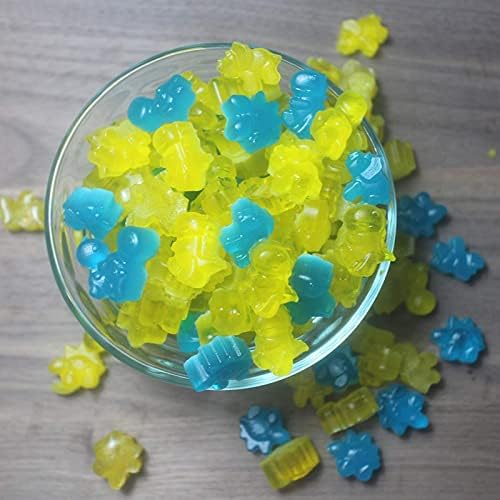 Palksky Mini Dinosaur Silicone Candy Moldes/Dragon Gummy Bear Mold, Gummie Gummie Gummie Gelatin Bandey Cria 192