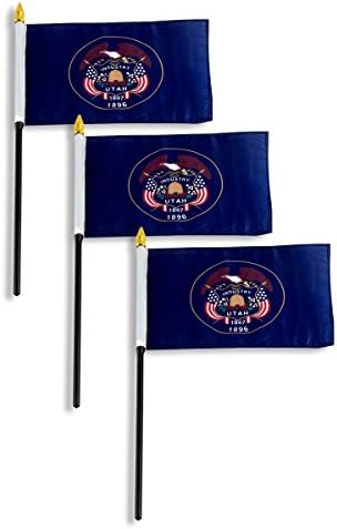 Bandeira de Utah 4 x 6 polegadas