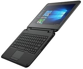 Lenovo 11,6 polegadas IPS Touchscreen 2-em 1 Laptop conversível PC, processador Intel Celeron até 2,48 GHz, 4 GB de RAM, 32 GB de SSD, Bluetooth, HDMI, WIFI, teclado resistente a derramamentos, Windows 10 Pro