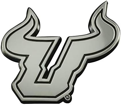 Fanmats 27385 University of South Florida 3D Chromed Metal Emblem