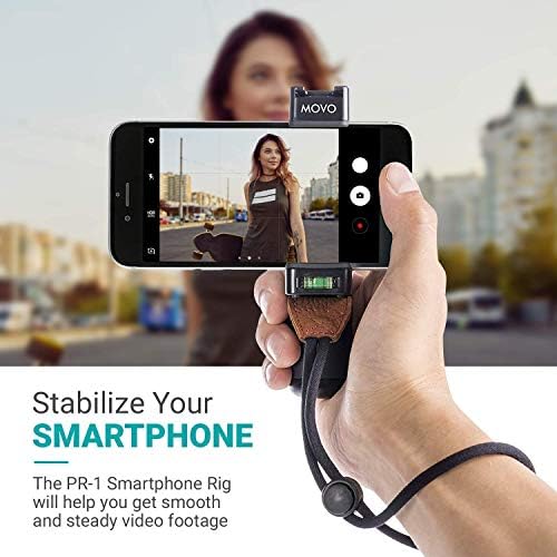Kit de vlogging de mov Iphone com dongle de iluminação para iPhone, microfone de espingarda, alça de aderência,