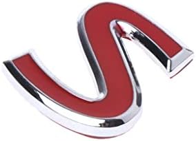 Adesivos de carro Seyaho, adesivo de emblema de emblema de metal vermelho para infiniti q50 q50l q30 q70