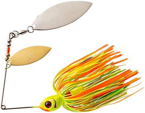 Booyah Pikee Spinner Bait Fishing Lure para Pike and Mosky, 1/2 onça