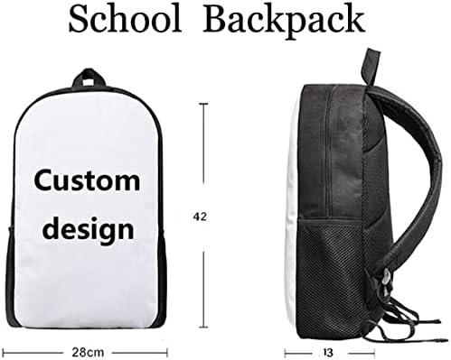 Bychecar Girlower Girls Backpack com lancheira Boys Boys American School Bag Schão para crianças Case lápis Bags
